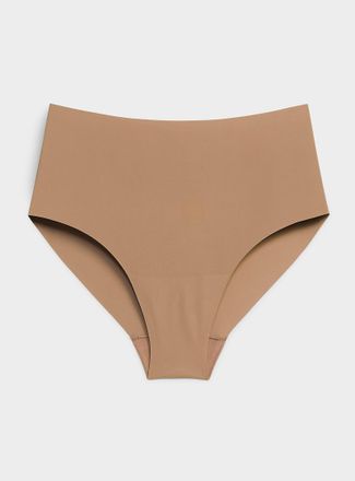 Miiyu Womens Laser-cut high-waist cheeky panty Recycled nylon