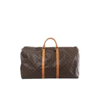 Louis Vuitton Pre-owned Weekend Bags, male, Brown, Size: ONE SIZE Pre-owned Keepall 60