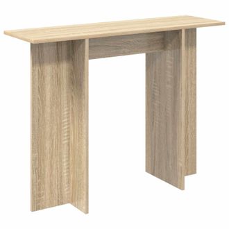 vidaXL Mesa Consola Roble Sonoma 100 X 30 X 75 Cm Madera De Ingenier&iacute;a Vidaxl