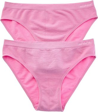 Bambooa Bamboo Set Of 2 Seamless Waffle Bikini Brief