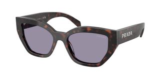 Prada Grey Cat Eye Ladies Sunglasses PR A09S 17N03N 53