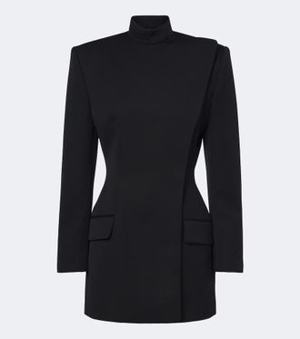 MUGLER Abito blazer in lana