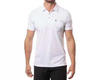 Travis Mathew Mens Its A Rental Polo In White