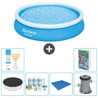 Bestway Piscina Bestway Fast Set Redonda - 366x76 Cm - 7-piezas S77