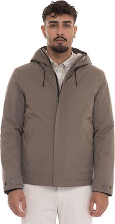 Woolrich Giubbino con cappuccio Crestmont 3 in 1 Fango Woolrich Uomo