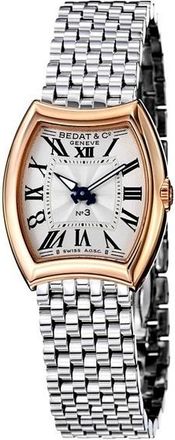 Bedat & Co. No. 3 Quartz Silver Dial Ladies Watch 305.401.100