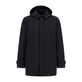 Herno Parka Lungo 2-Layer Windstopper - Heren - Parka Jassen - Zwart - 2XL - Polyester - Jassen
