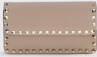 Valentino Garavani Borsa Rockstud Valentino Garavani in pelle a grana