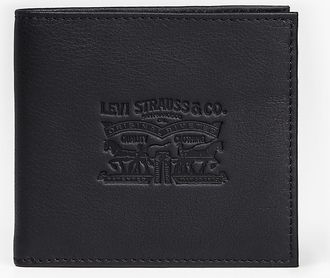 Levi's Vintage Two Horse Bifold Coin Wallet - Mens - One Size - Black