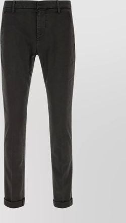 Dondup casual trousers rolled cuffs side pockets