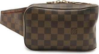 Louis Vuitton Brown Pvc Coated Canvas Fanny Pack Pouch (Pre-Owned)