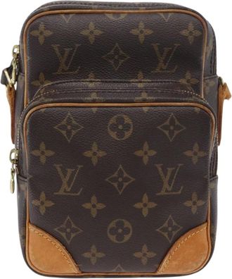 Louis Vuitton Amazone Monogram Canvas Brown Canvas Handbag (Pre-Owned)