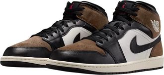 Nike Jordan Air Jordan 1 Mid - Heren - Sport - Veelkleurig - Maat: 41 EU Leer