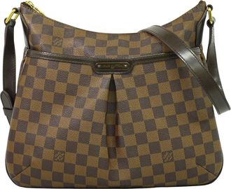 Louis Vuitton Bloomsbury Handbag Damier Brown Canvas Bag (Pre-Owned)
