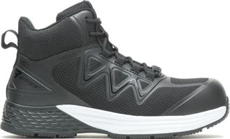 Bates Mens Rush Mid Work Composite Toe Boots In Black
