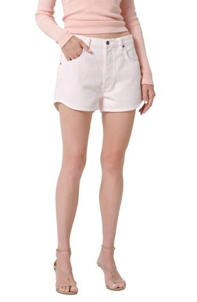Citizens Of Humanity Abita Denim Shorts in Pale Salt Light Pink at Nordstrom, Size 24