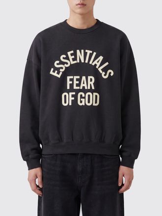 Fear of God Felpa a girocollo in cotone con logo a contrasto