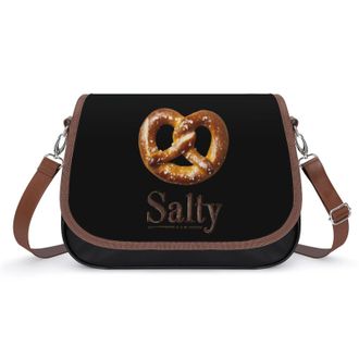 Generic Salty Pretzel Fashion Womens Crossbody Bags Novelty Handbag Shoulder Bag Purse