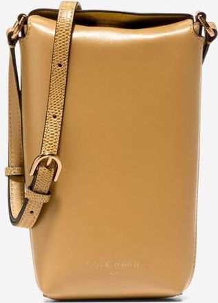 Cole Haan Womens Clarisse Phone Crossbody - Yellow