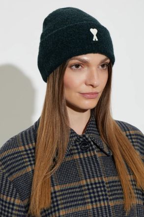 Ami Cap With Embroidered Logo, Unisex, Green