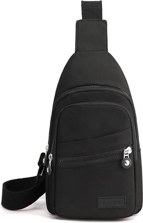 Generic Womens Cross-Body Bags Cross Body Bag Women for Work, Office Stylish Nylon Canvas Messenger, Small Crossbody Phone Purse for Lightweight Everyday Comm