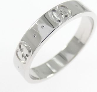 Gucci White Gold (18K) Band Ring (Pre-Owned)