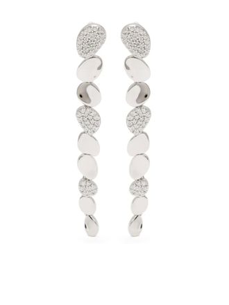 APM Monaco Galet drop earrings - Silver