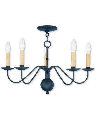 Livex Lighting Livex Heritage 5-Light Black Chandelier