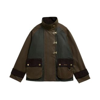 Barbour Hazelwood Waxed Jacket - - Jackets - Donna - Marrone - XL