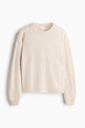 H&M Knit sweater in Cream at Nordstrom, Size Xx-Large