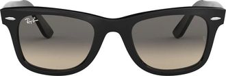 Ray-Ban Sunglasses Rb2140 901/32 Wayfarer Black/Grey Unisex