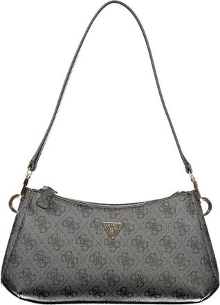 Guess Black Polyurethane Womens Womens Bag