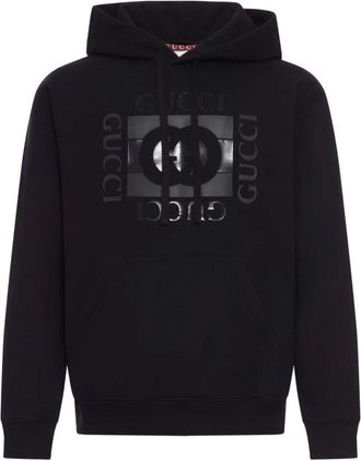 Gucci Hombre, Sudaderas, Negro, Talla: L