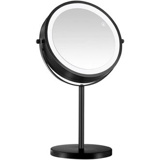 OEM Tocador Grande Iluminado, Tocador Giratorio Iluminado, Tocador Con Brillo Ajustable (negro)