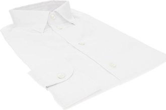 Emporio Armani Micro-textured cotton shirt Man 39