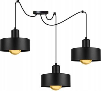 OEM L&aacute;mpara Colgante Ara&ntilde;a Moderna Pantalla De Metal