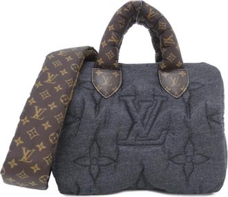 Louis Vuitton Black Nylon Boston Bag (Pre-Owned)