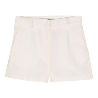 Barena Dames, Korte broeken, Beige, Maat: XS Linnen