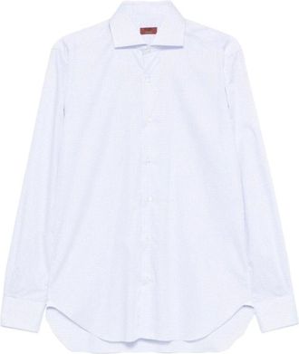 Barba Hombre, Camisas, Azul, Talla: M