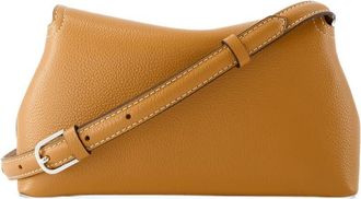 Toteme T Lock Clutch Brown
