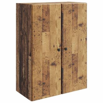 vidaXL Armario De Pared 66 X 34,5 X 90 Cm Madera De Ingenier&iacute;a Vidaxl