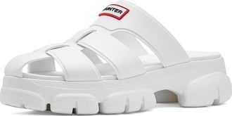Hunter Bonnie Womens Sandals White : 10 M, Synthetic