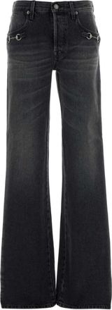 Gucci Black Bootcut Low Rise Jeans
