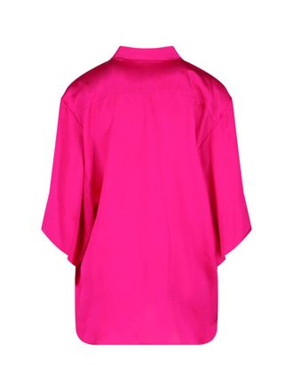 Dries Van Noten Womens Shirts Pink Silk