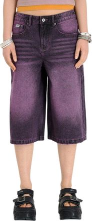The Ragged Priest Dames/Dames Denim Shorts (Lila)