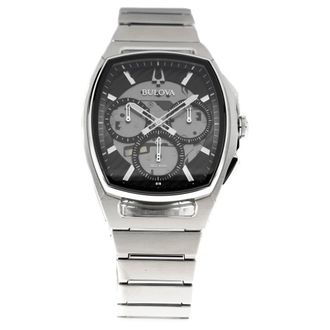 Bulova Curv Chronograph - Dames - Horloges - Zwart - ONE Size - Accessoires