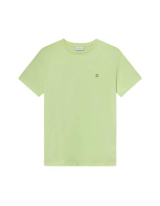 Les Deux Mens Norregaard Contrast Short Sleeve T-Shirt In Butterfly