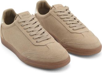 Mango Suede Sneaker in Sand at Nordstrom, Size 6.5Us