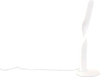 Trio Leuchten Lampada Da Tavolo Led, Metallo, Bianco Opaco, H 41 Cm, Ginko
