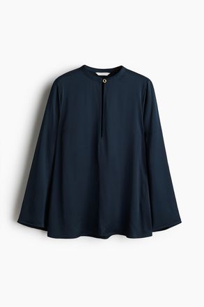 H&M Bluse - Marineblau